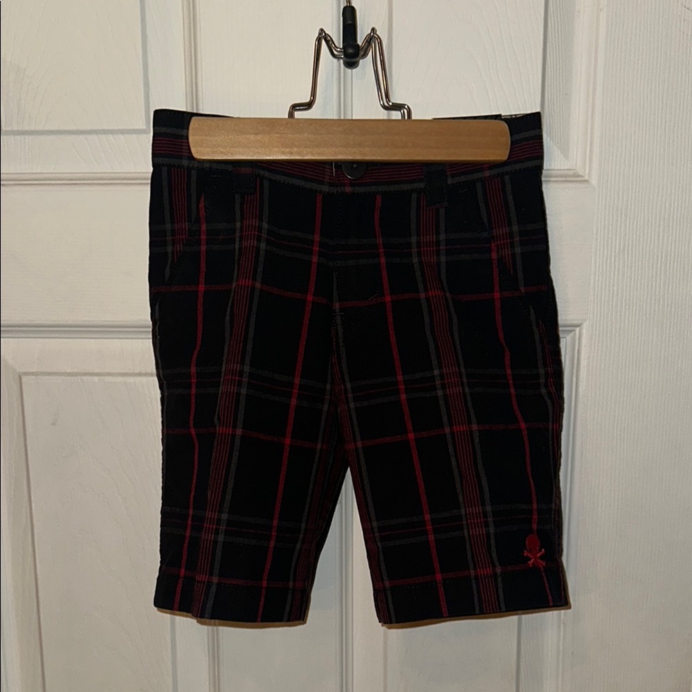 Tony Hawk Boys Plaid Shorts